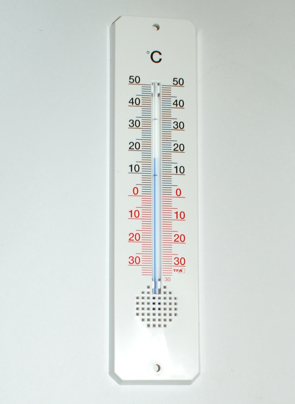 Thermometer, einfaches analoges Thermometer, Gärtnerthermometer